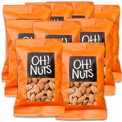 Roasted Unsalted Almonds Snack Packs - 12PK