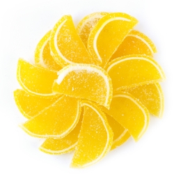 Passover Lemon Jelly Fruit Slices