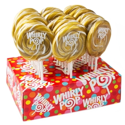Gold Swirl Whirly Pops