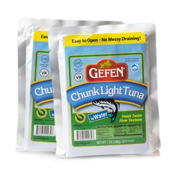 Passover Chunk Light Tuna In Water - 7oz Pouch