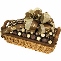 ael Chocolate Rectangle Gift Basket 