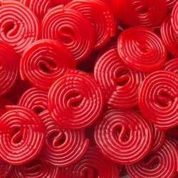 Fini Kosher Red Spirals - 2.2 LB Bag