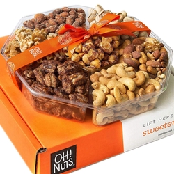 7 Section Assorted Nut Platter