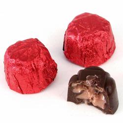 Passover Foiled Cherry Chocolate Truffles 
