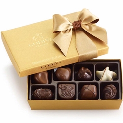 Godiva Gold Ballotin 8-Pc. Chocolate Truffle Gift Box