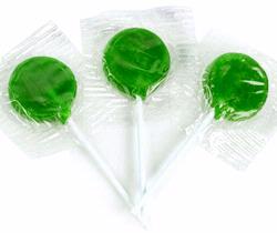 Green Lollipops - Green Apple