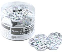 Nut-Free Holographic Dark Chocolate Coins Tub - 70 Count