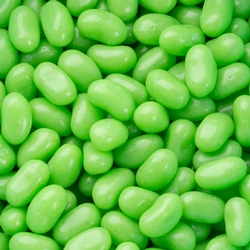JB Light Green Jelly Beans - Sour Apple 