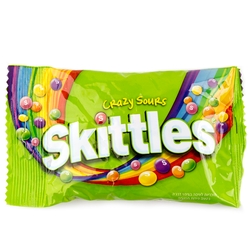 Kosher Skittles Candy - Crazy Sours - 4.4 oz Bag 