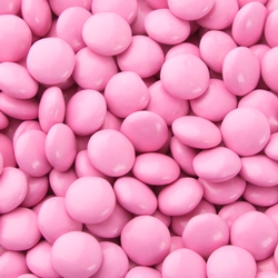 Pink Chocolate Lentils Gems