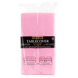 Light Pink Paper Table Cover