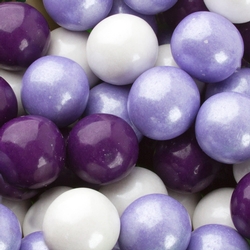 Purple, Lavender & White Gumballs