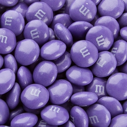 Purple M&M's Chocolate Candies