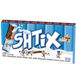 Elite Shtix With Milk Cream Feeling Chocolate Fingers - 8 PIECES