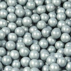 Silver Gray Pearl Sixlets 