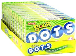 Sour Dots Candy - 12CT Case 