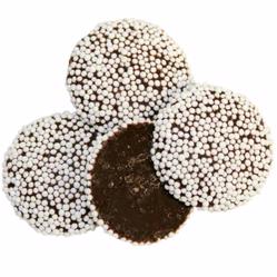 Chocolate White Nonpareils