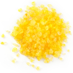 Yellow Rock Candy Crystals - Lemon 