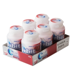 Orbit Sugar-Free Cherry Mint Gum Tabs - 6CT Jars