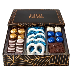 Oh! Nuts Hanukkah Chocolate Square Gift Tin
