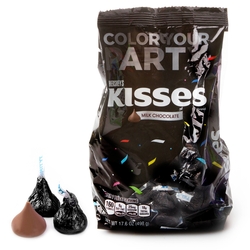 Black Hershey's Kisses - 17.6oz Bag