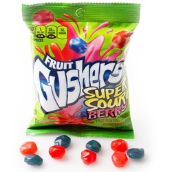 Fruit Gushers Super Sour Berry - 8CT Box