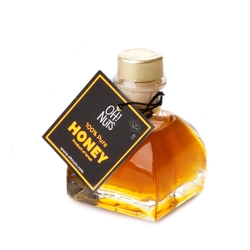 Rosh Hashanah Favor Elegant Square Honey Bottle 2.5oz - 12 CT