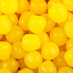 Yellow Fruit Sours Candy Balls - Lemon