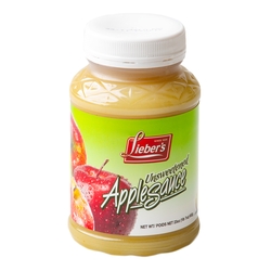Passover Unsweetened Apple Sauce Jar