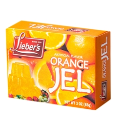 Passover Orange Jello -3oz box