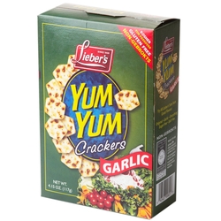 Passover Garlic Yum Yum Gluten Free Crackers - 4.15 OZ Box
