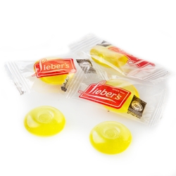 Passover Sugarless Hard Candy Discs - Lemon