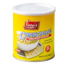 Passover Consomme Chicken Flavor Mix - 14oz Tub