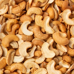 Roasted Unsalted Split Cashew Pieces