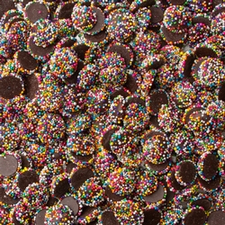 Mini Rainbow Dark Chocolate Nonpareils
