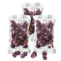 Purple Candy Coated Popcorn Snack Pack