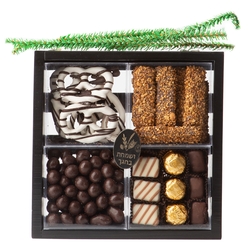 Sukkot Chocolate Display Box Sukkah Gift Basket