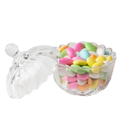 Decorative Crystal Glass Candy Bowl