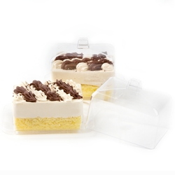 Passover Handmade Miniature Vanilla Cake - 6CT