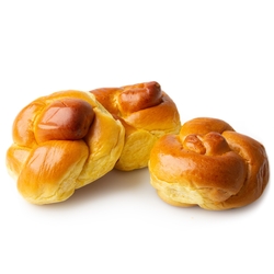 Individually Wrapped Mini Challah Rolls
