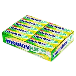 Mentos Sugar Free Two Layers Gum - Melon Lemonade