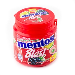 Mentos Pure Fresh Sugar Free Gum - Red Fruit-Lime 6CT