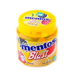 Mentos Pure Fresh Sugar Free Gum - Watermelon, Red Fruit and Lime & Tropical fruit 6CT