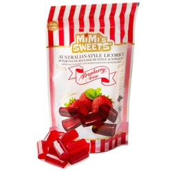 Strawberry Australian Licorice - 5.2oz Bag