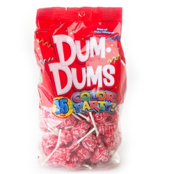 Strawberry Dum Dum Pops - 75CT