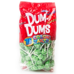 Sour Apple Dum Dum Pops - 75CT