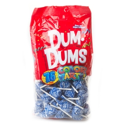 Blueberry Dum Dum Pops - 75CT