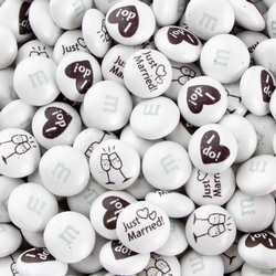 'Just Married' Wedding M&M's Chocolate Candy