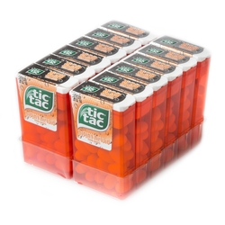 Tic Tac Orange Candy Dispensers - 24CT