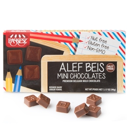 Alef Beis Mini Chocolates